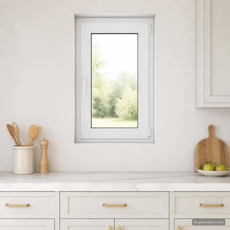 Finestra per Soffitta RISOR 50 x 100 cm PVC e Vetro vidaXL