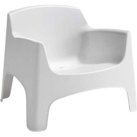 Keter Ibiza chaise de jardin blanc design moderne