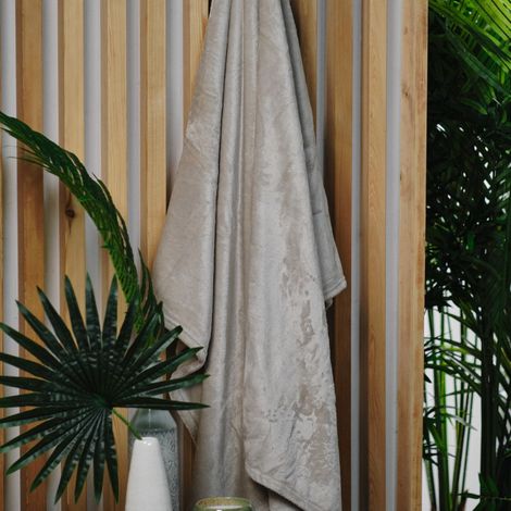 Today Couverture Classique Beige 150 x 200 cm Douce (1/2)