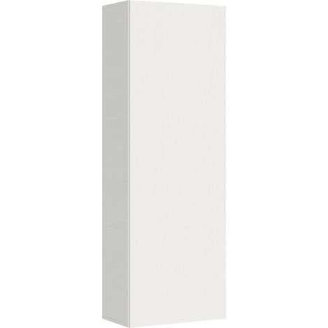 Colonne porte battante frêne blanc Ela L60xH210xP40 (1/2)
