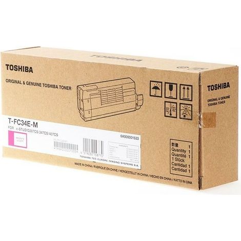 Toshiba t-fc34em (6a000001811) toner original magenta (1/2)
