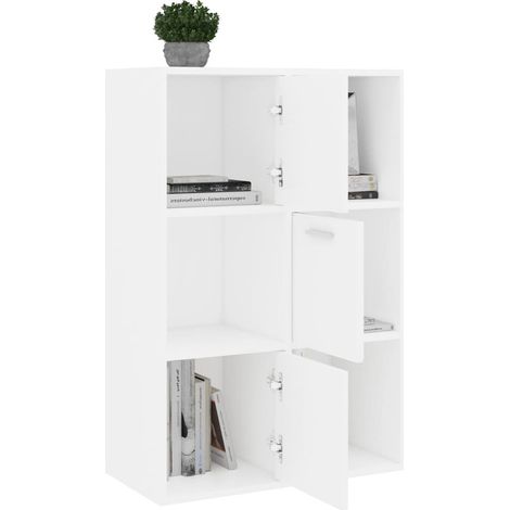 Armoire de rangement Blanc 60x29,5x90 (1/5)