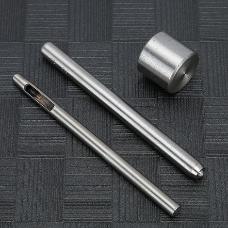 Kit de 3 Outils à Rivets pour Boutons en Métal - Poignée Confortable pour la Couture à la Main (1/5)