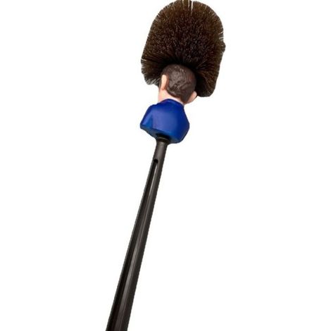 Macron Brosse de Toilette en Poils Souples pour Nettoyage en Profondeur de la Salle de Bain, Plastique,368cm/14.173.14inch (1/5)