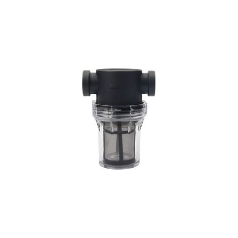 Pipeline Filtre pour pompe à eau 1/2" avec tamis en acier inoxydable 100 mailles, filtre en maille en ligne pour arrosage du jardin (1/5)