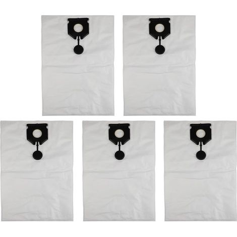 Lot de 5 sacs d'aspirateur compatibles avec Pour Karcher NT30/1APL 2.889-154.0 Sacs filtrants non tissés (1/4)
