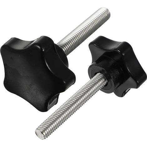 x 50 mm Klemmschraubenknöpfe Edelstahlmuttern und