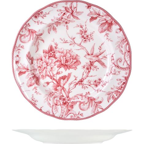 Assiette de service primrose en porcelaine 32,5 cm