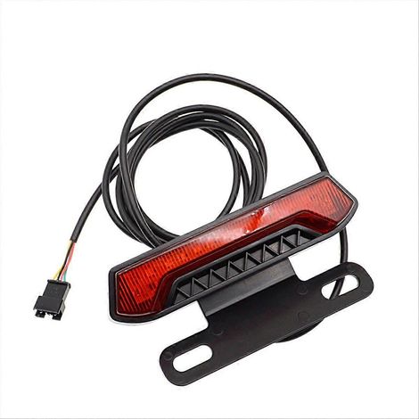 Feu arrière LED pour vélo électrique avec connecteur SM (pour vélo électrique)