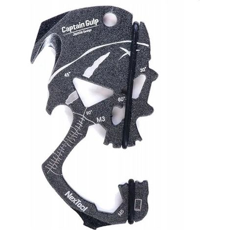 Multitool nextool captain gulp edc ne0093 inox 10 fonctions