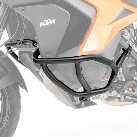 Parafanghi per KTM 1290 Super Adventure S / R 21-24 protezione motore L2 nera (1/3)