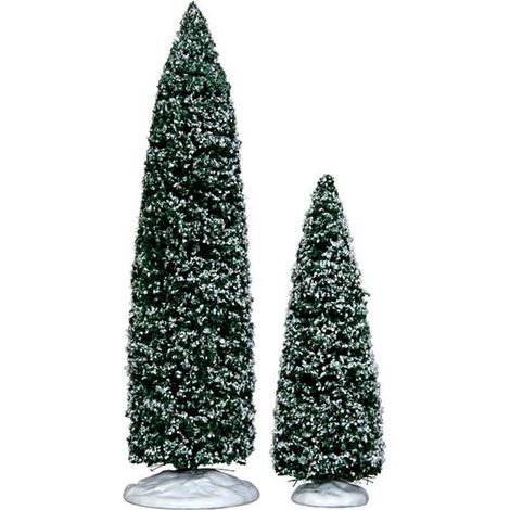 Snowy Juniper Tree Large & Medium Set of 2 Réf. 34664