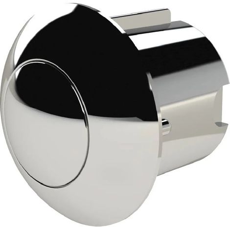 Pulsante Quadro pneumatico in ABS cromato WISA