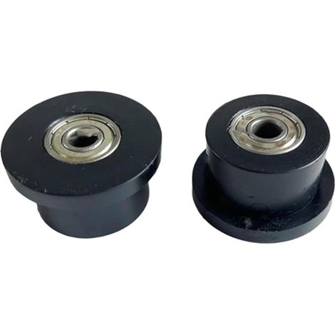 Roulement de rameur, poulie pour appareil de rame, rouleaux de rechange pour machine à ramer - Poulie abdominale pour machine à ramer - Pour entraînement de fitness, diamètre intérieur 8mm(A) (1/5)