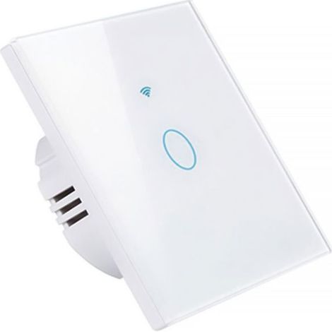 Interrupteur - PNI - PNI-PT101L - WiFi - Verre trempé - Commande vocale (1/4)