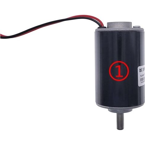 Kits de moteurs de broche CNC Ensemble de broches 48V 200W DC 060VDC, régulateur de vitesse réglable, alimentation électrique(48V 200W 2) (1/5)