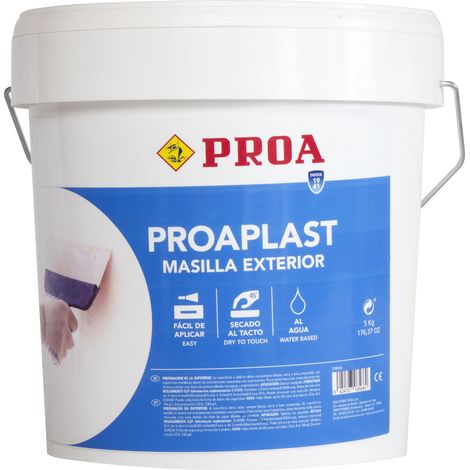 PROAPLAST MASILLA EXT. 5 Kgs.,  5lts (1/2)