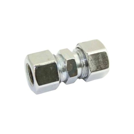 ARCO union hermeto 10mm. cromo , Unión hermeto de 10mm. Para instalaciones de tubo de gasCromado.