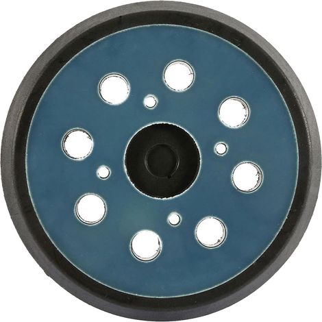 Patin de ponceuse 125 mm 12,7 cm 8 trous 4 clous support disque de ponçage crochet pour disque de polissage orbital électrique pour disque de polissage électrique (1/5)