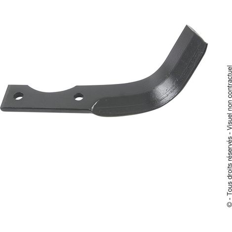 Couteau de fraise bineur adaptable gauche 185 mm Goldoni CBG185G