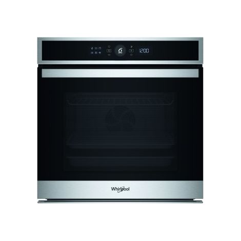 Whirlpool WOI4IS8HM0SXA forno 73 L Nero, Acciaio inox (1/5)