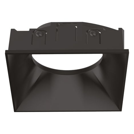 Riflettore Quadrato A Incasso Contemporaneo Bento Metallo Nero (1/2)