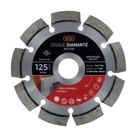 Disco per disgiuntare 125 22,23
