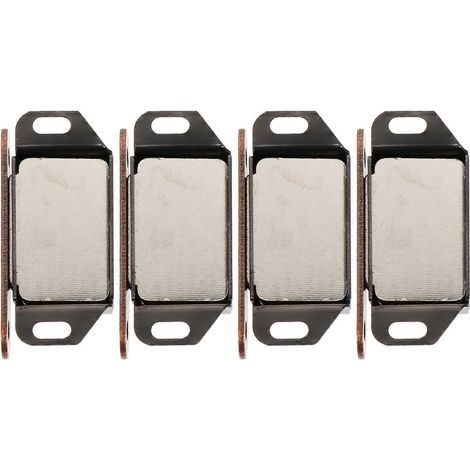 Lot de 4 aimants robustes pour portes de placards, armoires de cuisine, penderies et autres meubles. Butée magnétique pour portail. (1/5)