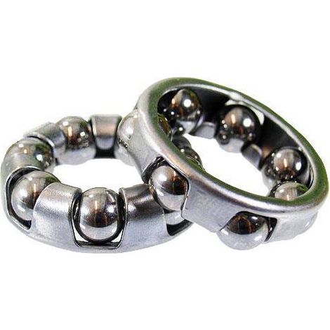 Gabbia per cuscinetti a sfera del mozzo posteriore TI-666 da 1/4"x7