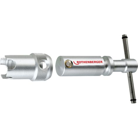 ROTHENBERGER RO-QUICK Juego de inserción de válvulas con adaptador - 70439