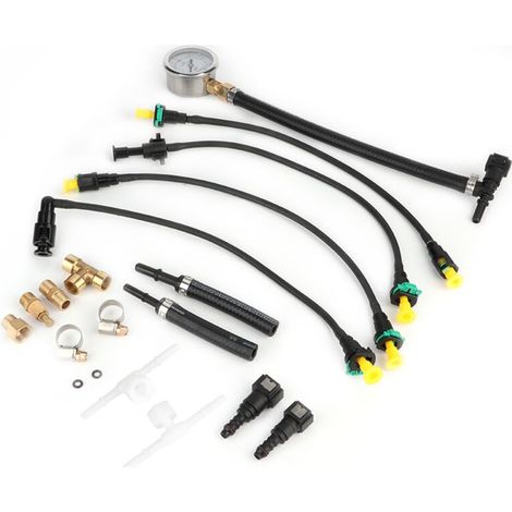 Jauge de pression de carburant universelle mètre jauge de testeur de système d'alimentation en carburant