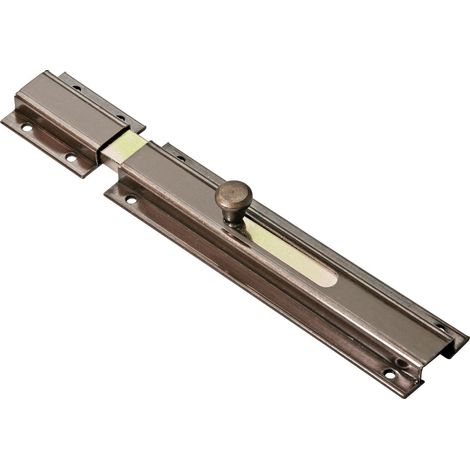 Comunello CATENACCIO TRASVERSALE BRONZATO PESANTE art. 820 mm. 200 4.00 pz