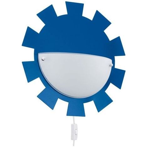 Hochwertige Kinder Zimmer Wand Beleuchtung Kabel Schalter Sonne Lampe Eglo 92148 (1/4)