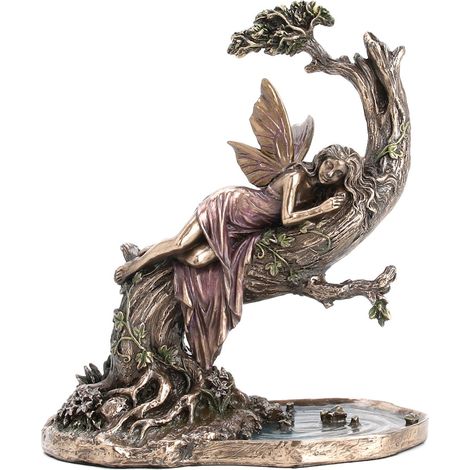Signes Grimalt Figure de figure de personne  Figure défaillante de fille bronze 16x8x14cm 27360