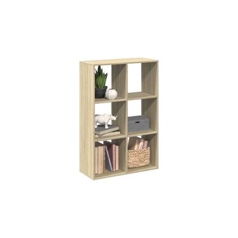 Étagère séparatrice de pièce chêne sonoma 69,5x29x103,5 (1/5)