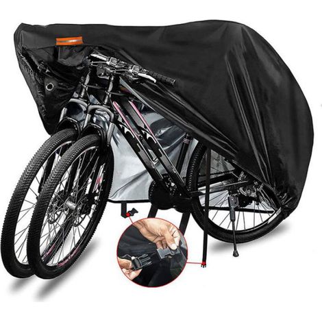 Housse De Velo - Oxford 210D Impermeable Anti-Uv - Pour Vtt Route Electrique Jusqu A 29 Pouces - 200 X 70 X 110 Cm - 1 Piece (1/5)