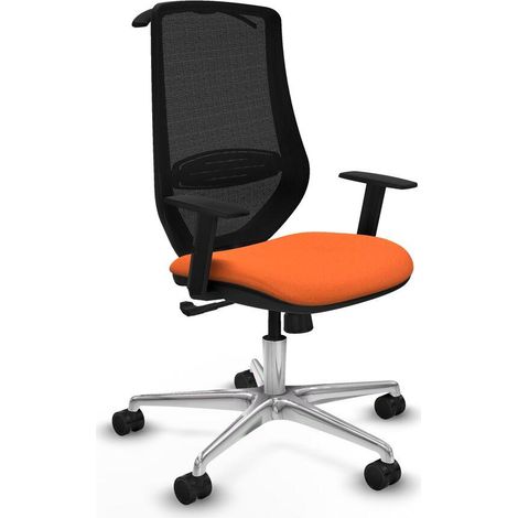 Piqueras y Crespo Mardos Sedia da Ufficio Arancione Comfort