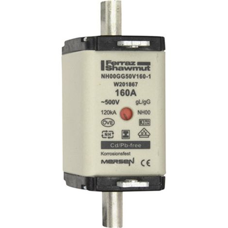 Mersen 1F769.000000 NH-Sicherung Sicherungsgröße = 00 160 A 500 V 1 St.