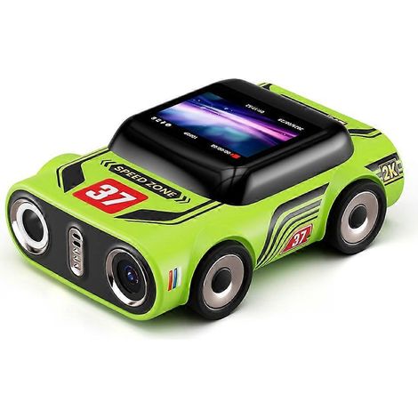Mini-Autokamera mit 2K-HD-Videorekorder, 130°-Weitwinkel, integriertem Blitz, Autofokus, Schlüsselanhänger, grün (1/5)