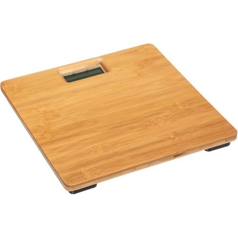 Pèse-Personne en Bambou Lido 28cm Naturel (1/2)