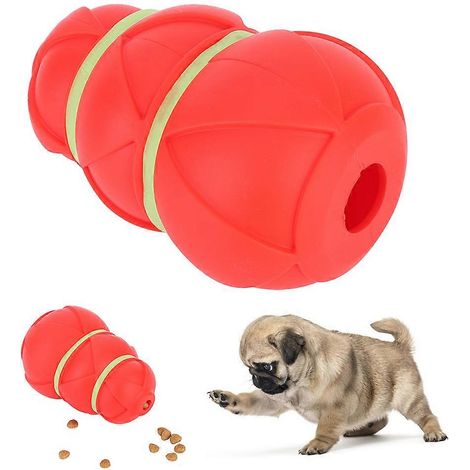 Lustige Hunde-Trinkflasche, abfallfreier Napf mit Knobelfunktion, interaktives, anregendes Haustierspielzeug, auslaufsicherer Futterbehälter, 1 Stück, Originalform (1/5)