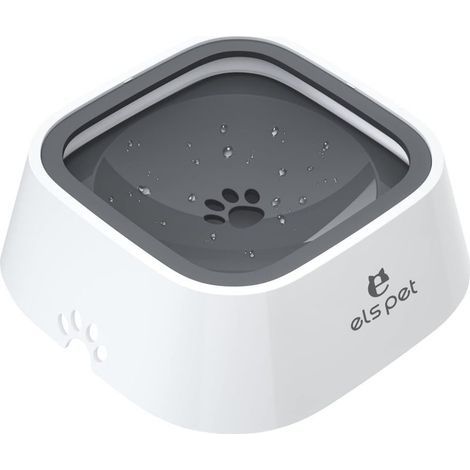 Gamelle Eau Chien, No-Spill Gamelle d'eau Flottante pour Animal Voyage, Anti-DéBordement Anti-éTouffement Gamelle pour Chien Chat Chiot Cocker, Grande Capacité 1.5L (1/5)