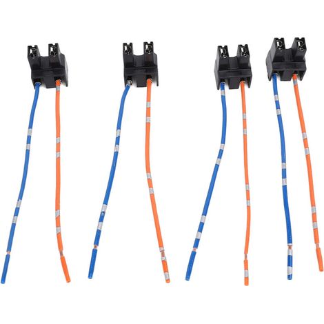 Stück H7 Scheinwerferlampenfassung-Kabelbaum, DC12-24V H7 Halogenlampen-Buchse.