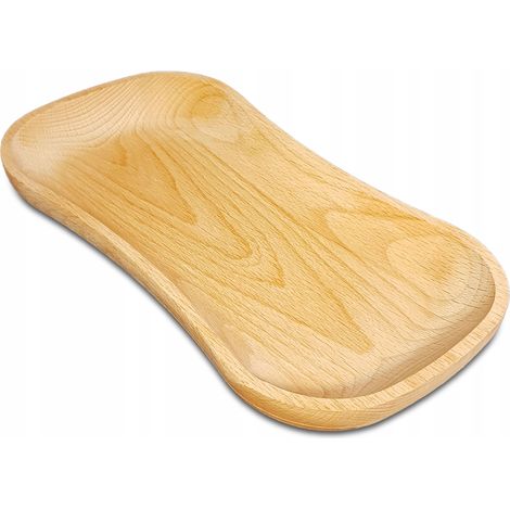 Bandeja de madera para platos Bandeja de haya (1/5)