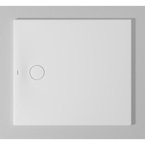 Bac à douche DU Tempano. rectangle 1000x900mm. Blanc. Antidérapant