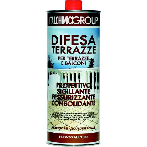 IMPERMEABILIZZANTE DIFESA TERRAZZE 1 L
