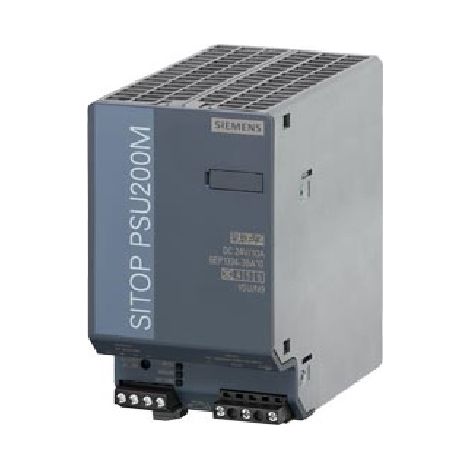 Sitop Psu200M Plus 10 A Alimentatore Stabilizzato Ingresso: Ac 120-230/230-500 V Uscita: Dc 24 V/10 A Opzione Con Vernice Protettiva
