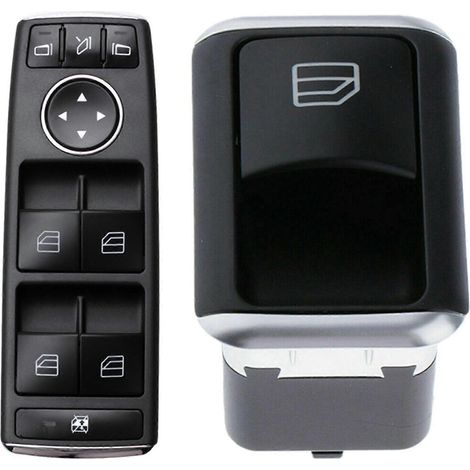 Interrupteur principal de lève-vitre électrique pour Mercedes-Benz Classe E W212, Classe C W204 et 207 et interrupteur de commande de lève-vitre passager (1/5)