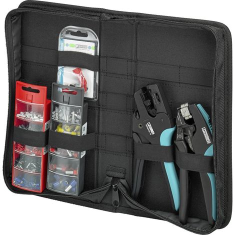 Phoenix Contact CRIMPFOX DUO 16S SET 1367687 Abisolier-, Schneid-, Crimpzangen-Set   16 bis 0.14 mm²