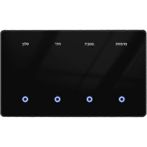 TUYA Zigbee Smart-Touch-Schalter, individuell anpassbar (1/2/3/4 Tasten), mit Sprachfernbedienung, kompatibel mit Alexa und Google Home 4. (1/5)